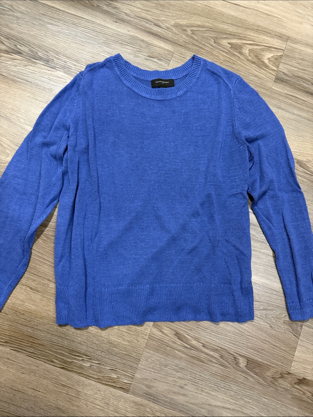 Banana Republic Lightweight Crewneck Sweater in Blue